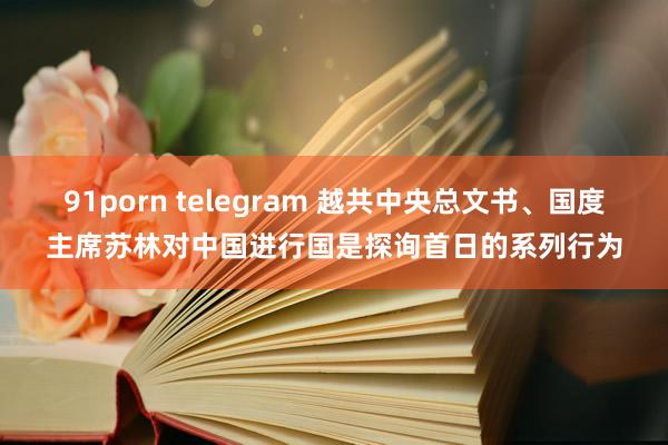 91porn telegram 越共中央总文书、国度主席苏林对中国进行国是探询首日的系列行为